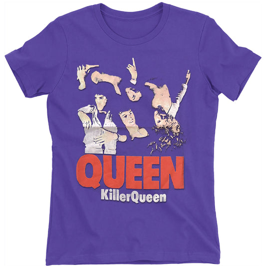 Killer Queen Ladies T-Shirt Junior Top