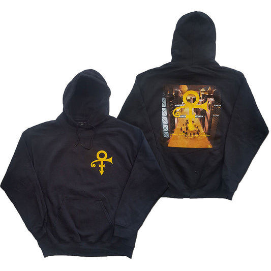 Prince Love Symbol (Back Print) Hooded Sweatshirt Front