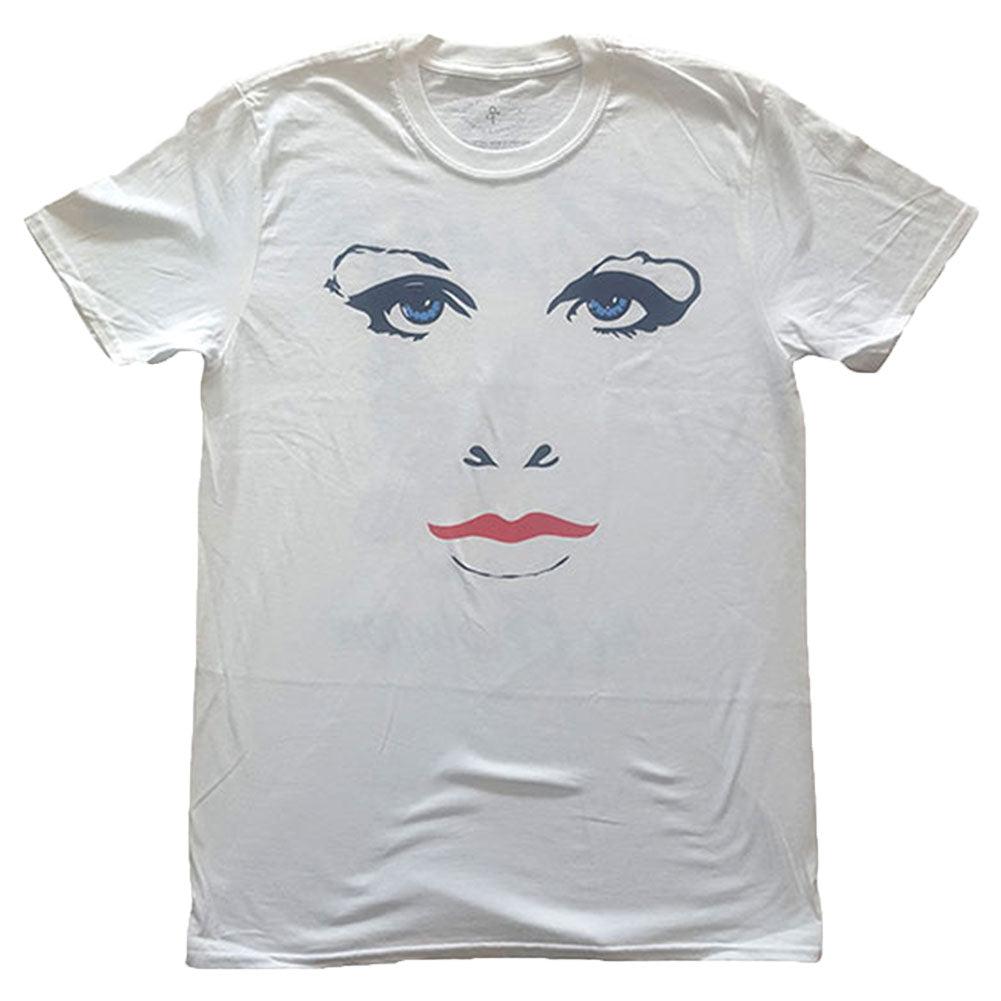 Prince Faces & Doves (Back Print) Slim Fit T-shirt Front