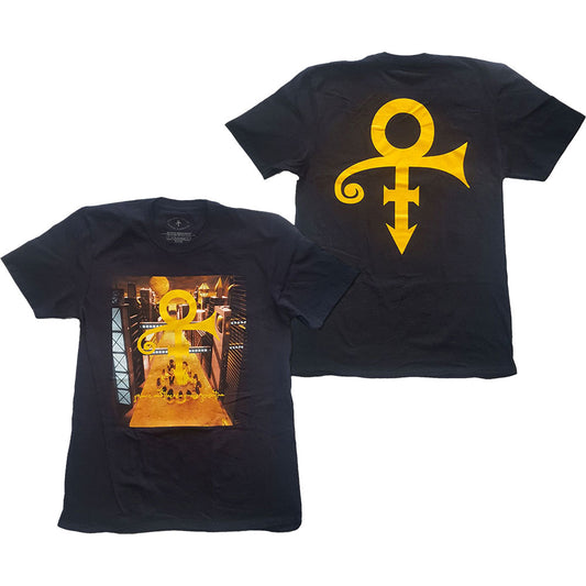Prince Love Symbol (Back Print) Slim Fit T-shirt Front