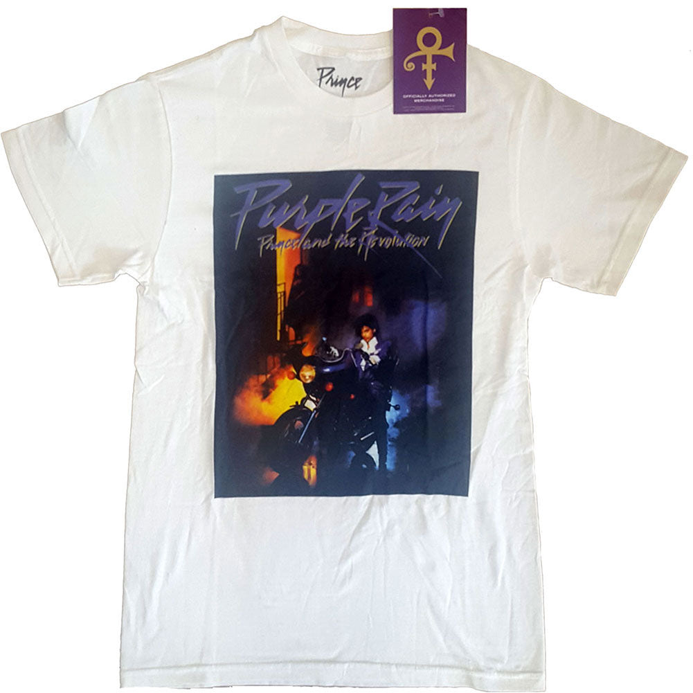Prince Purple Rain Square Slim Fit T-shirt Front