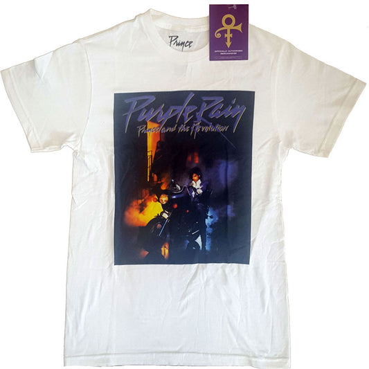 Prince Purple Rain Square Slim Fit T-shirt Front