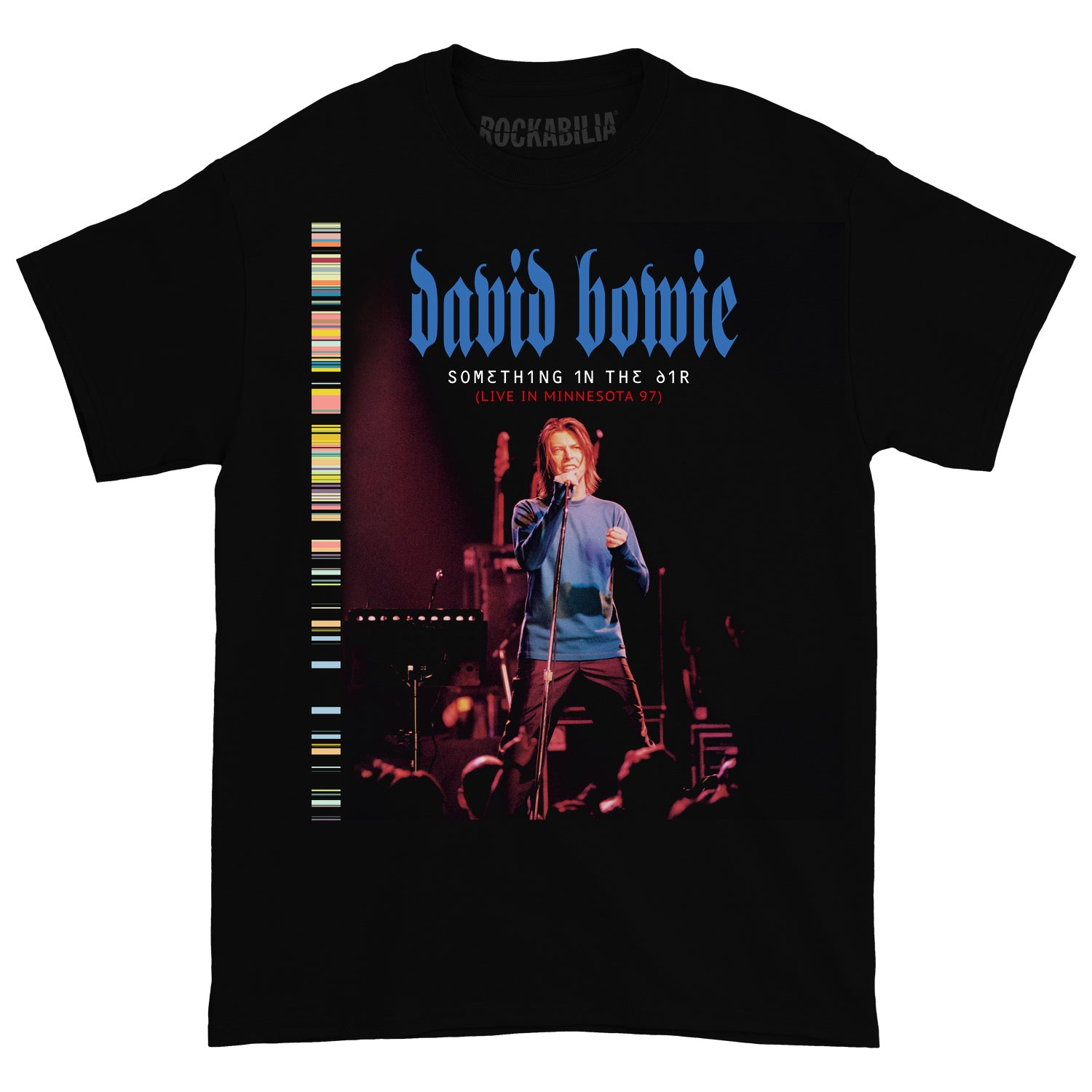 David Bowie Something In The Air Live 97 (Rockabilia Exclusive) T-shirt Front