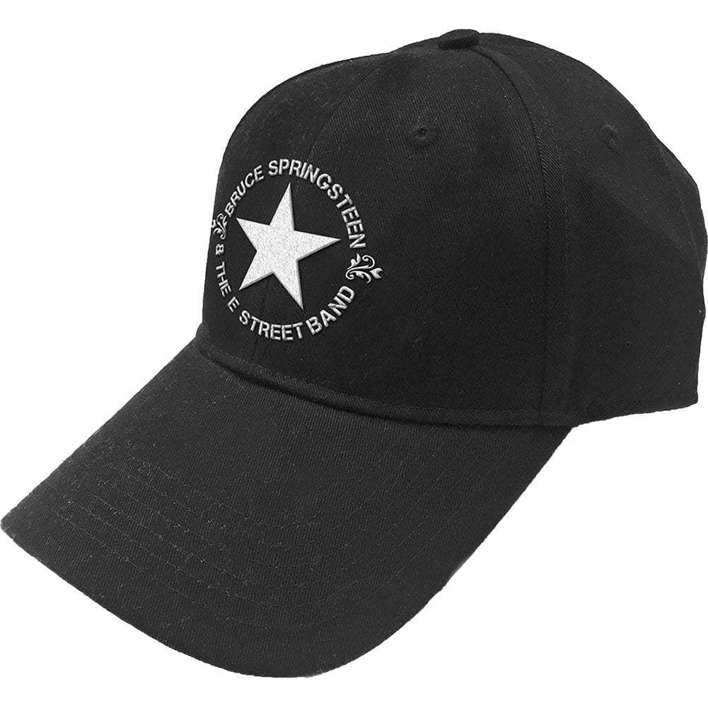 Bruce Springsteen Circle Star Logo Baseball Cap Front