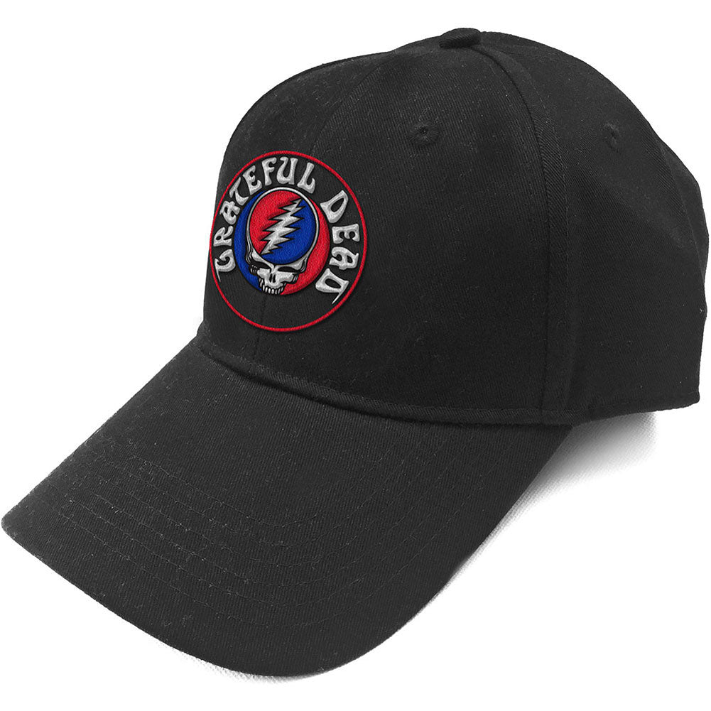Grateful Dead Steal Your Face Logo Baseball Cap Front