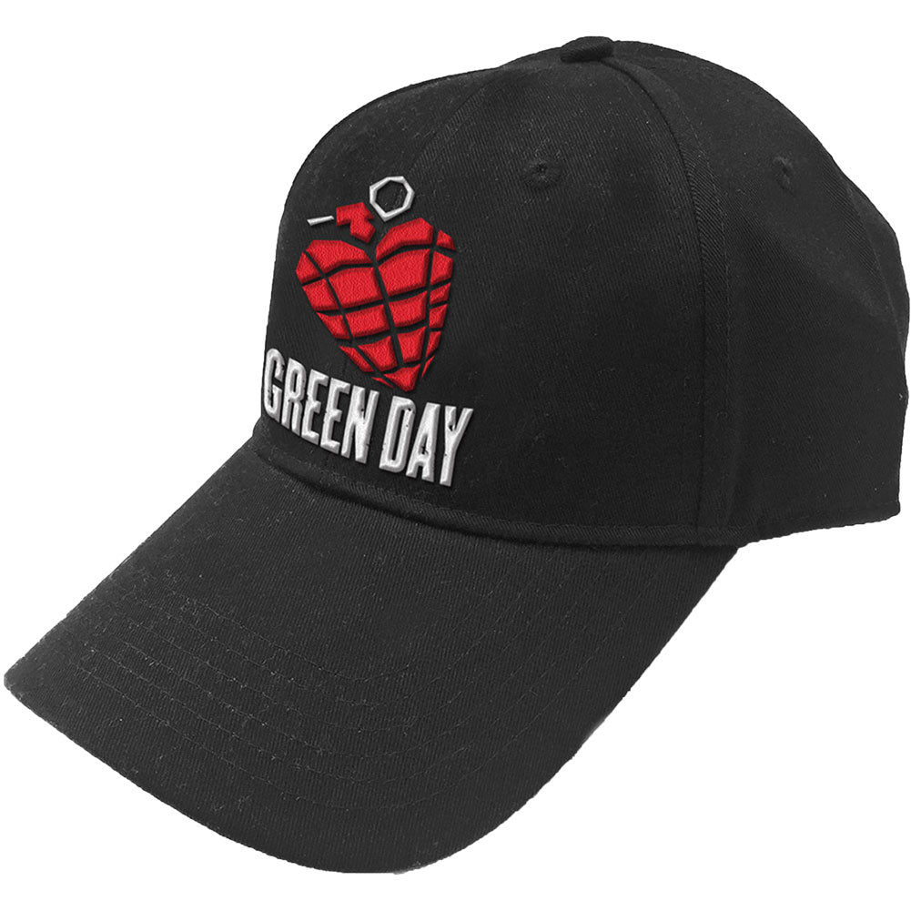 Green Day Grenade Logo Baseball Cap Front