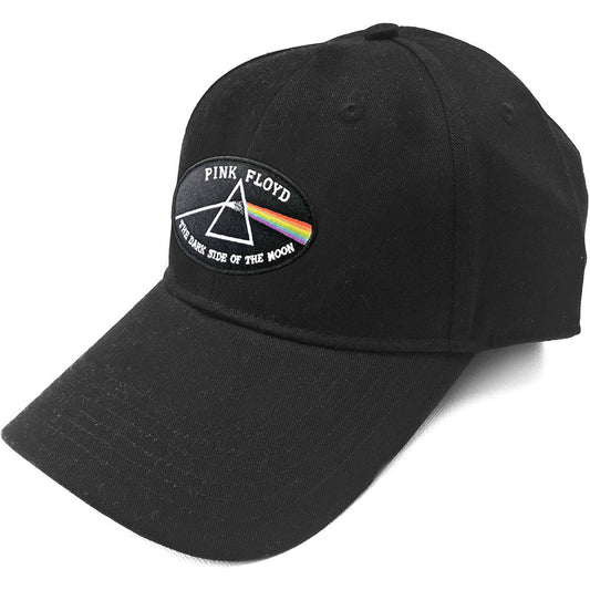 Pink Floyd The Dark Side of the Moon Black Border Baseball Cap Front