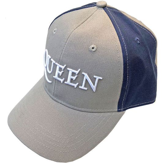 Queen Logo (2 Tone) Baseball Cap Front