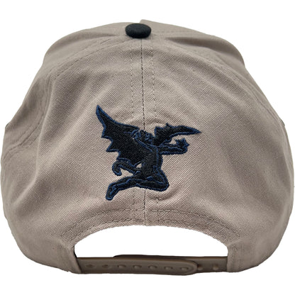 Black Sabbath Wavy Logo Snapback Baseball Cap Back