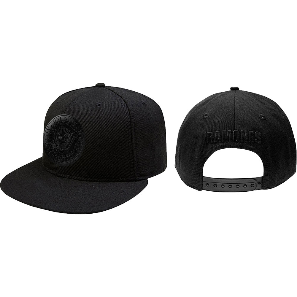 Ramones Presidential Seal Snapback Baseball Cap Front