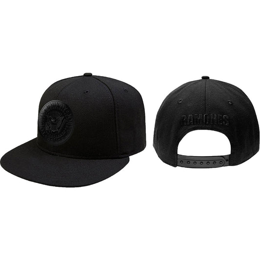 Ramones Presidential Seal Snapback Baseball Cap Front