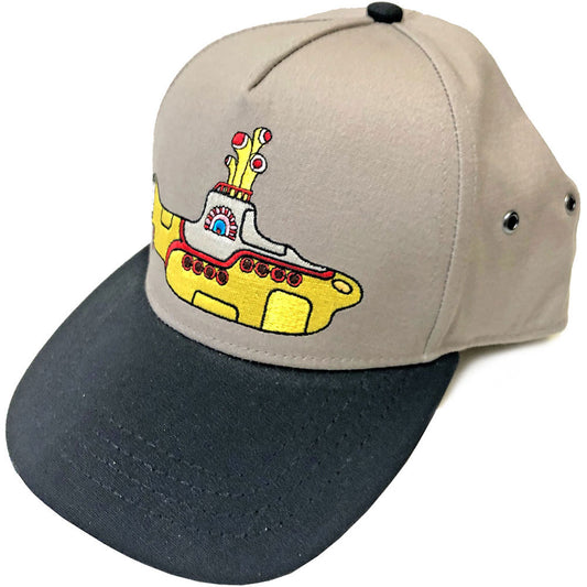 Beatles Yellow Submarine Snapback Baseball Cap Front
