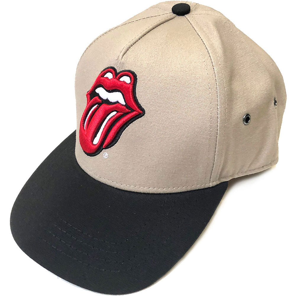 Rolling Stones Classic Tongue Snapback Baseball Cap Front