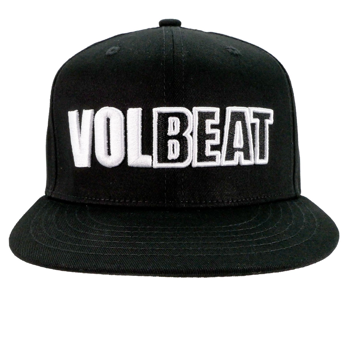 Volbeat Logo Snapback Baseball Cap Front