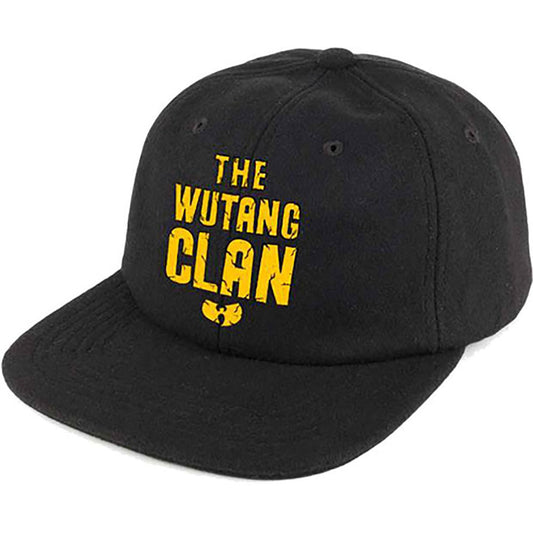 Wu Tang Clan Logo (Ex Tour) Snapback Baseball Cap Front