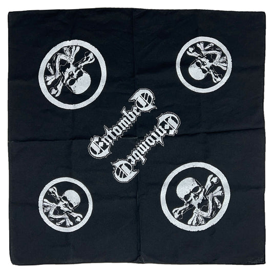 Entombed Skull Logo Bandana Front