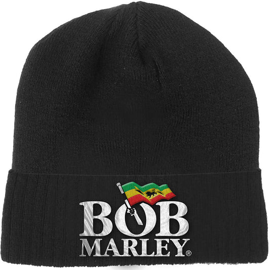 Bob Marley Logo Beanie Front