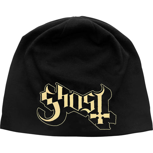 Ghost Logo Jersey Beanie Beanie Front