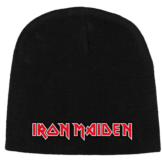Iron Maiden Logo Beanie Front
