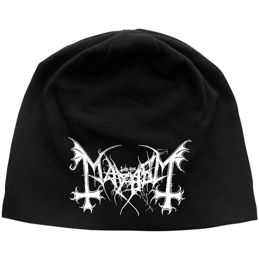 Mayhem Logo Jersey Beanie Beanie Front