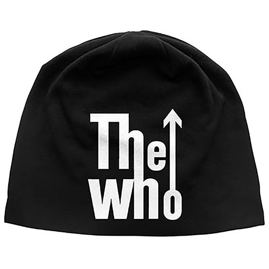 Who Logo Jersey Beanie Beanie Front