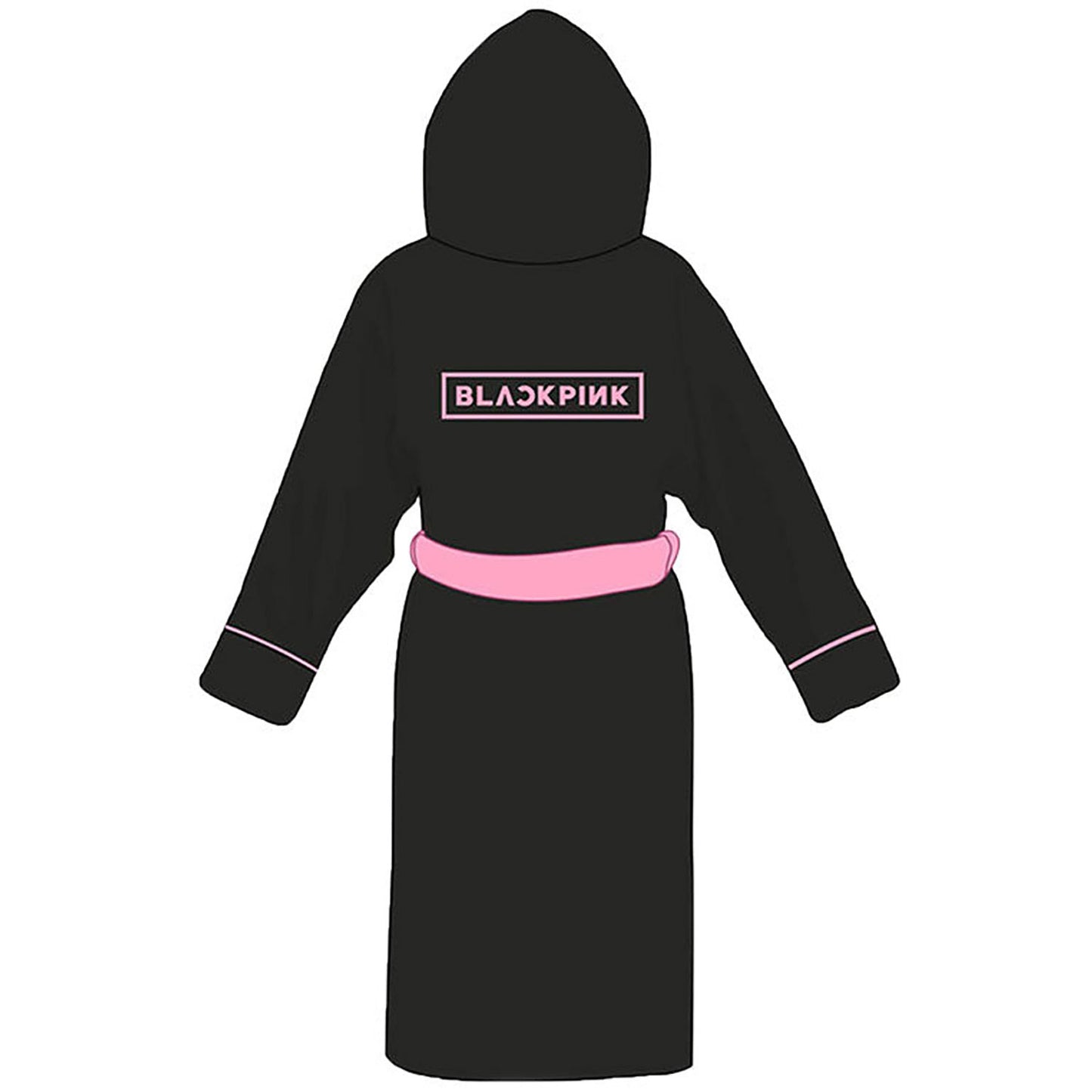 BlackPink Logo Bath Robe Back