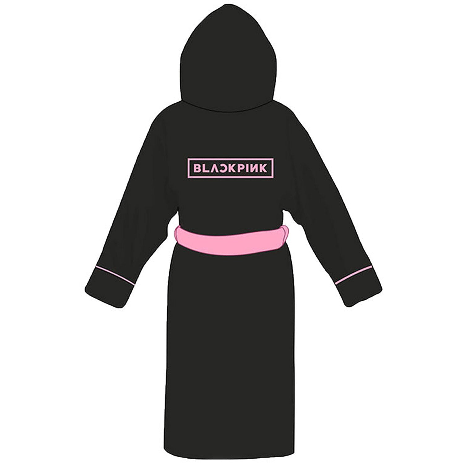 BlackPink Logo Bath Robe Back