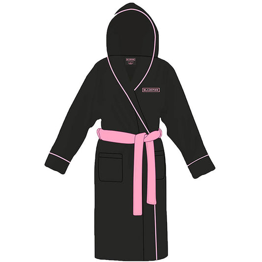 BlackPink Logo Bath Robe Front
