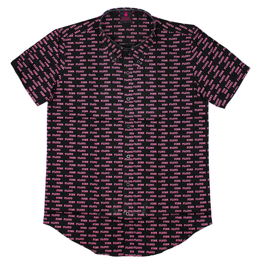 Pink Floyd Courier Pattern (All Over Print) Dress Shirt