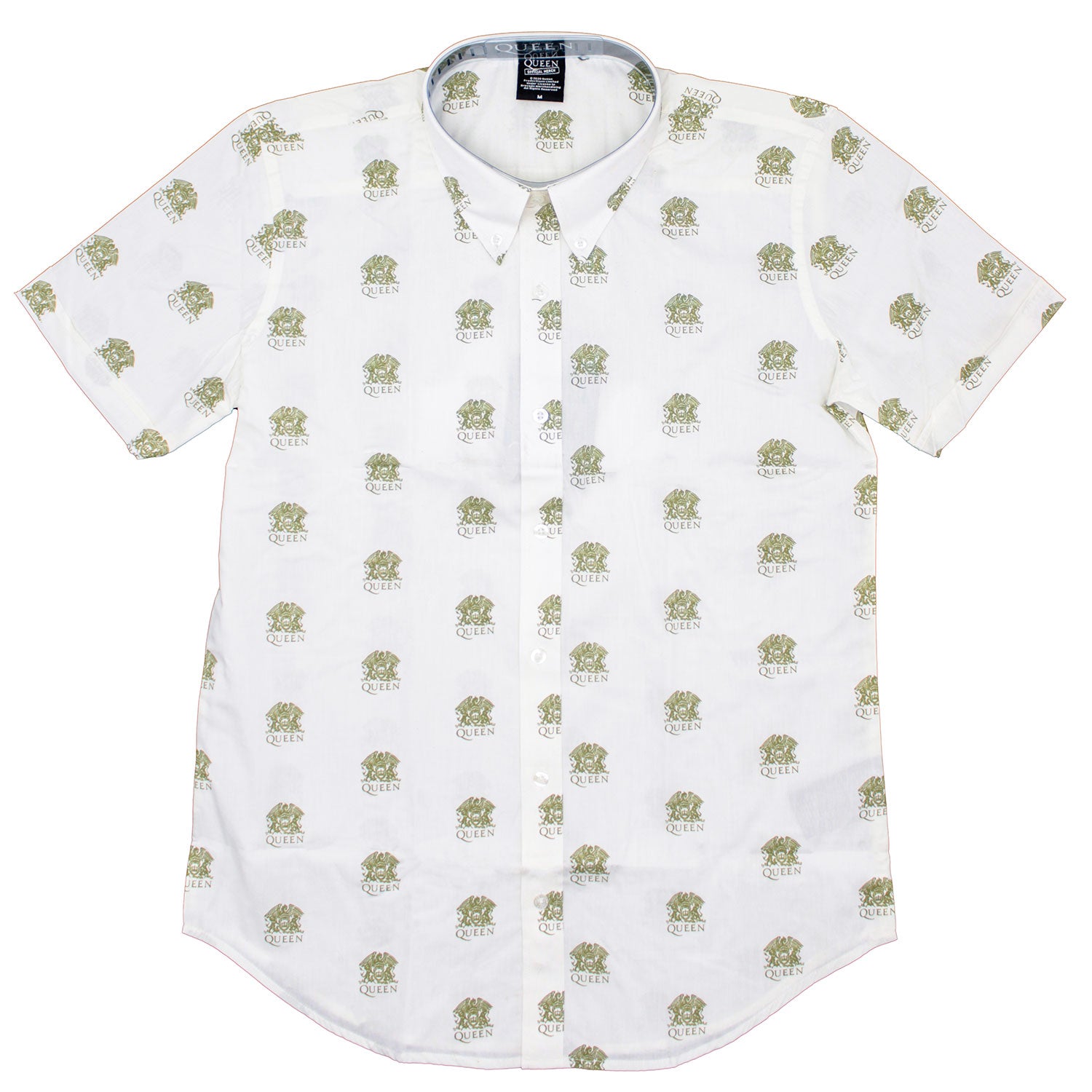 Crest Pattern (All Over Print) Dress Shirt