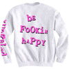 Raver Smile (Back & Arm Print) Sweatshirt