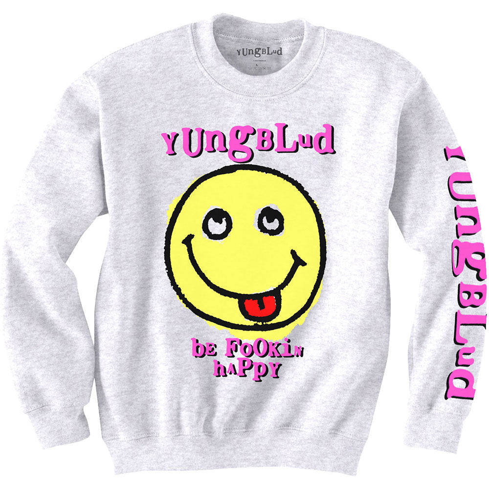 Raver Smile (Back & Arm Print) Sweatshirt