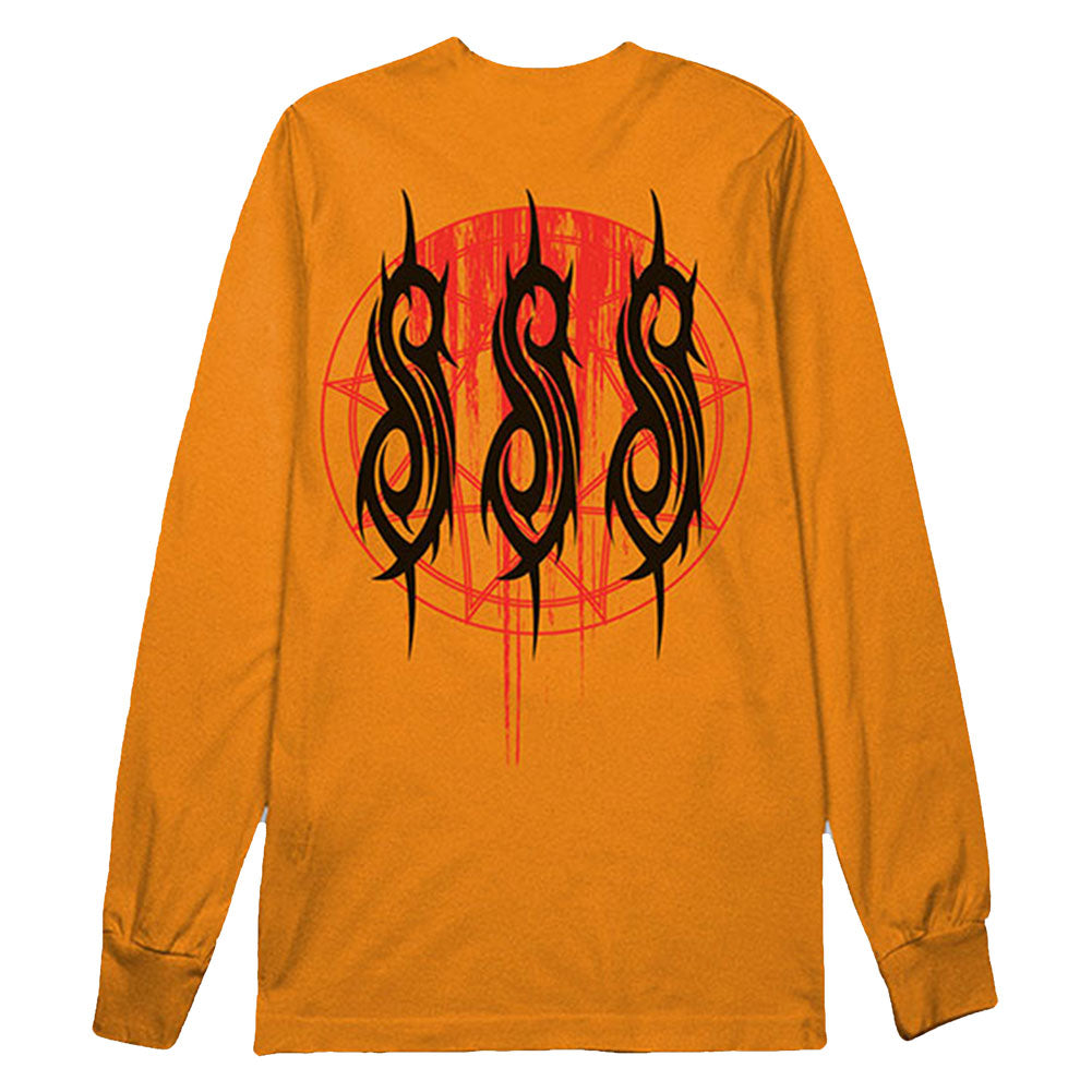 Slipknot Winged Devil (Back Print) Long Sleeve Back