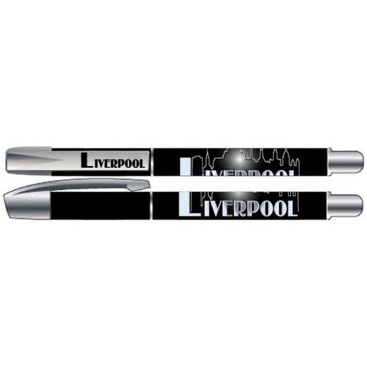 Magic Moments Liverpool Skyline Gel Pen School Supplies Front