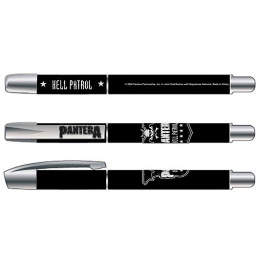 Pantera Hell Patrol Shield Gel Pen School Supplies Front
