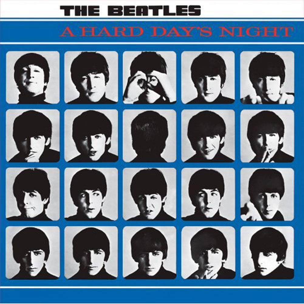 Beatles Hard Days Night Steel Wall Sign Tin Concert Sign Front