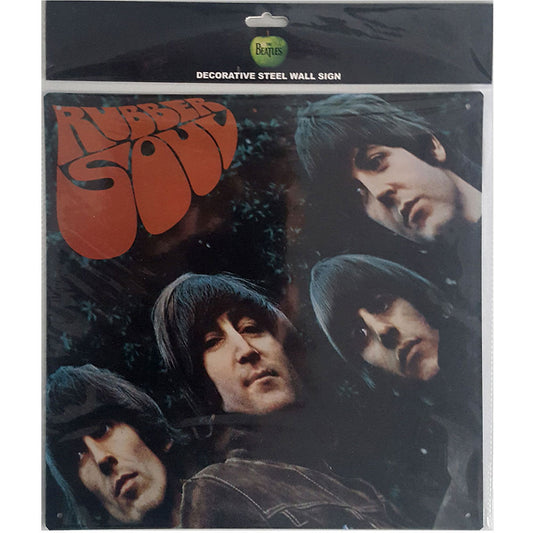 Beatles Rubber Soul Steel Wall Sign Tin Concert Sign Front