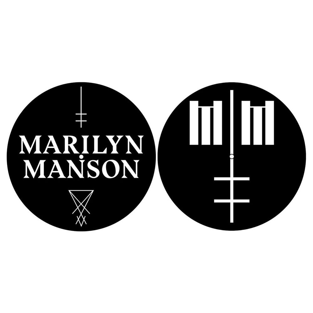 Marilyn Manson Logo/Cross (Retail Pack) Slipmat Front