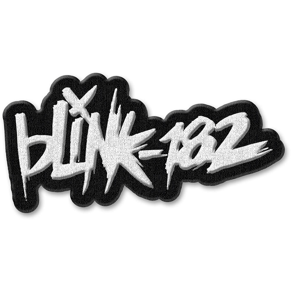 Blink 182 Scratch Woven Patch Front