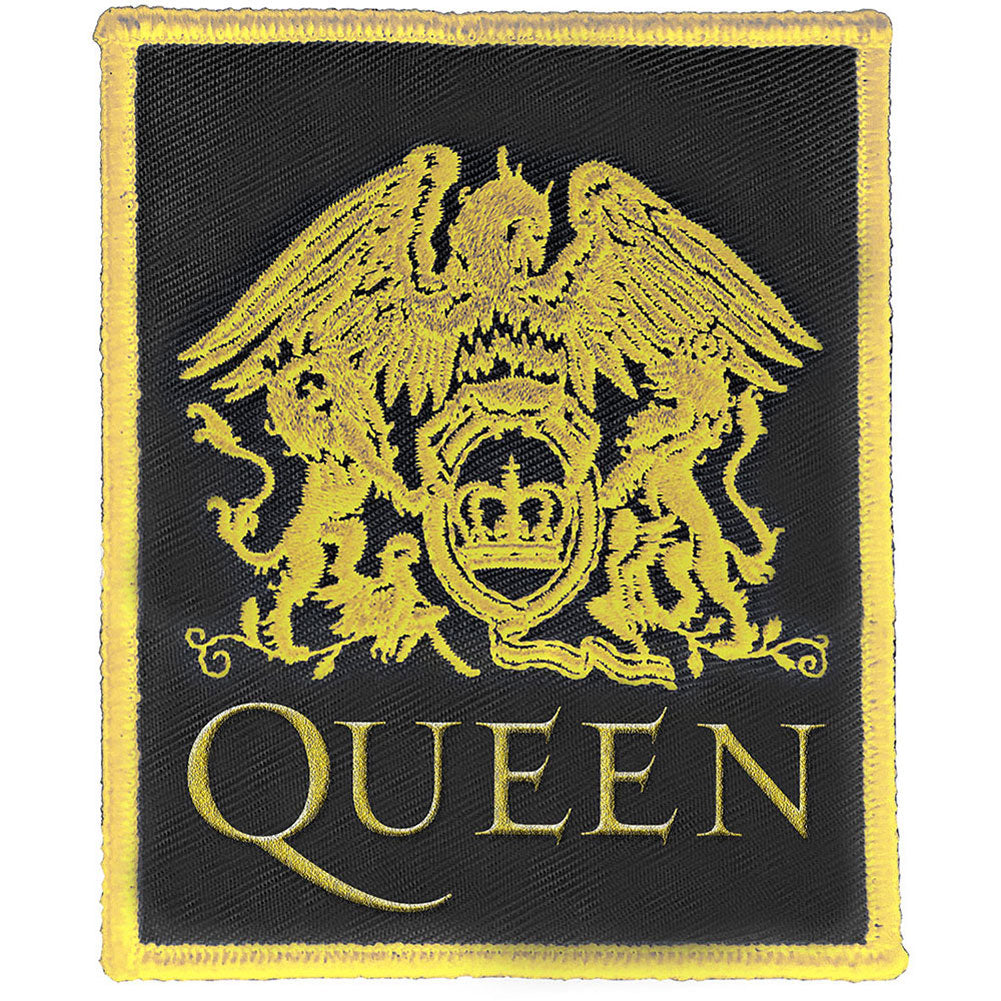 Queen Classic Crest Embroidered Patch Front