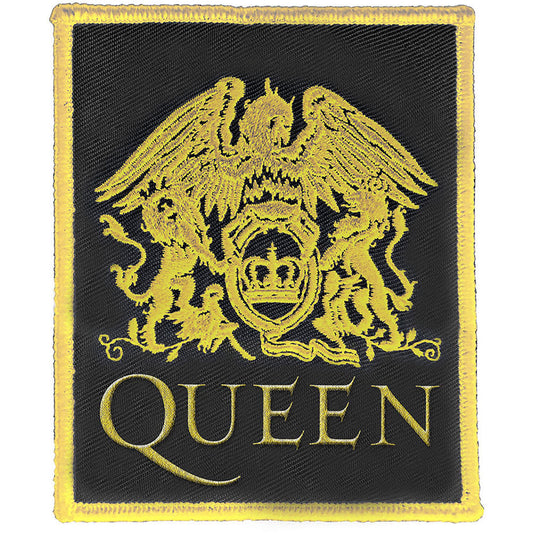 Queen Classic Crest Embroidered Patch Front