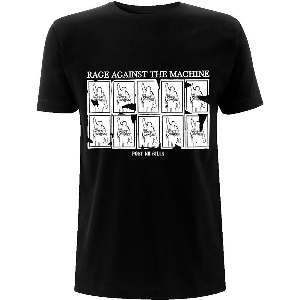 Rage Against The Machine Post No Bills Slim Fit T-shirt Front