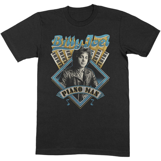 Billy Joel Piano Man Slim Fit T-shirt Front