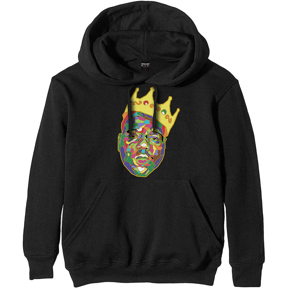 Notorious B.I.G. Crown Hooded Sweatshirt Front
