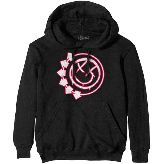 Six Arrow Smile Face Hooded Sweatshirt