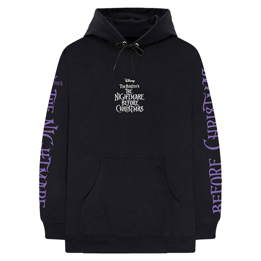 Nightmare Before Christmas Jumbo (Back & Arm Print) Hooded Sweatshirt Front