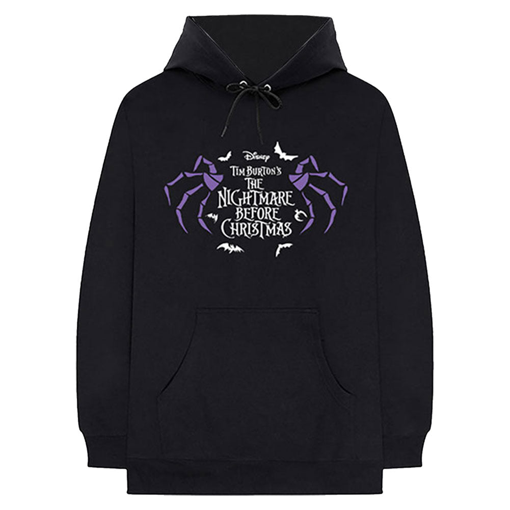 Nightmare Before Christmas Moonlight (Back Print) Hooded Sweatshirt Front