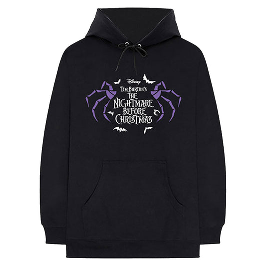 Nightmare Before Christmas Moonlight (Back Print) Hooded Sweatshirt Front