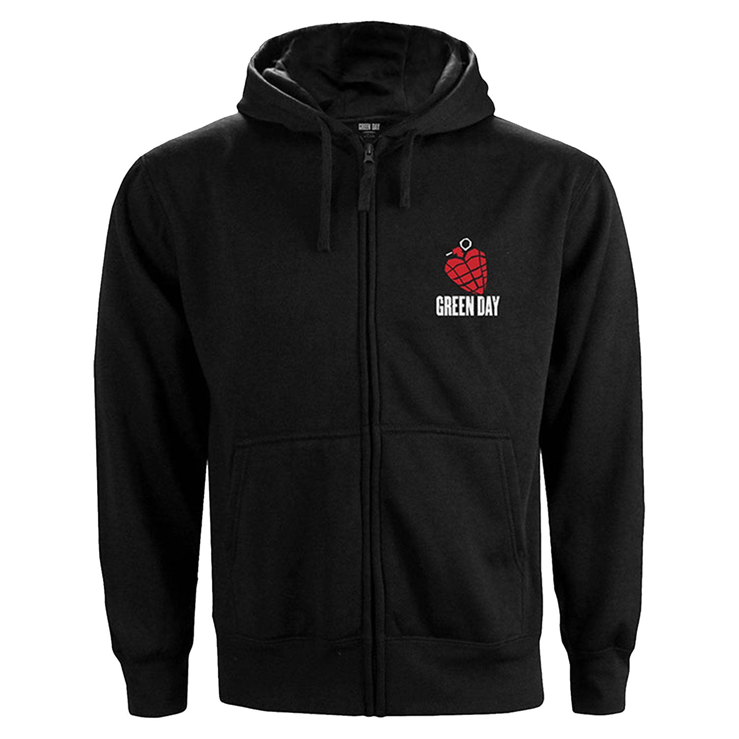 American Idiot (Back Print) Ladies Zipped Hoodie Junior Top