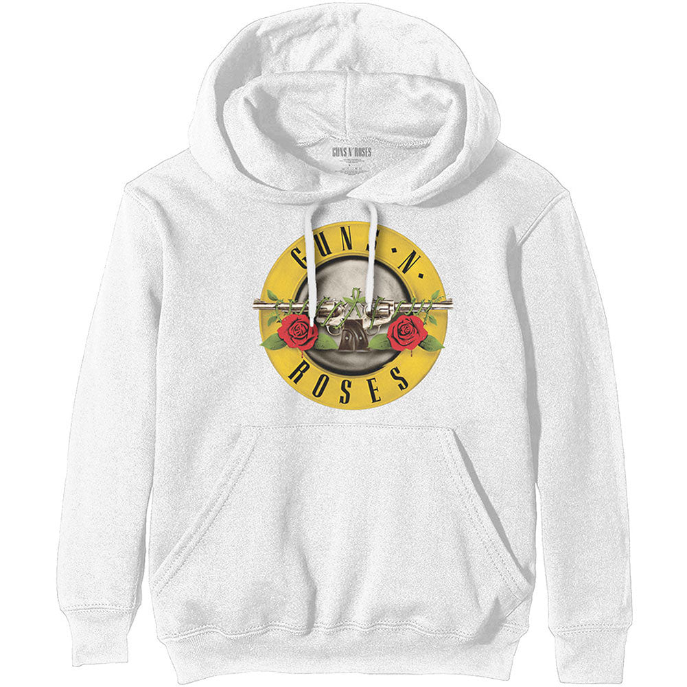 Guns N Roses Classic Logo Hooded Sweatshirt Front